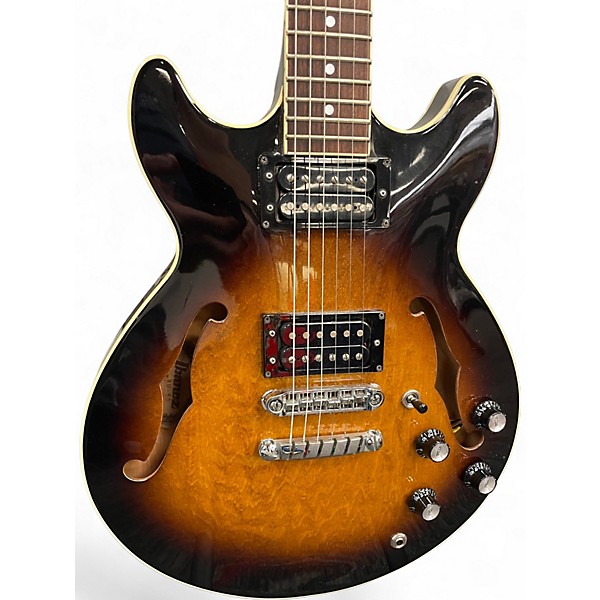 Vintage 1983 Ibanez AM50 SUNBURST Hollow Body Electric Guitar