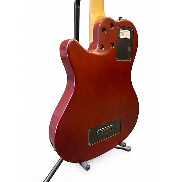 Used Godin a4 ultra fretless Natural Electric Bass Guitar