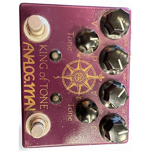 Used Analogman King of tone Effect Pedal