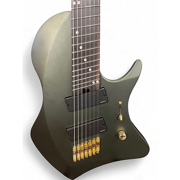 Used ABASI Legion Larada 7 BELL GARDEN GREEN Solid Body Electric Guitar