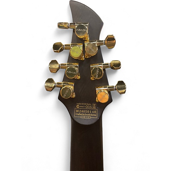 Used ABASI Legion Larada 7 BELL GARDEN GREEN Solid Body Electric Guitar