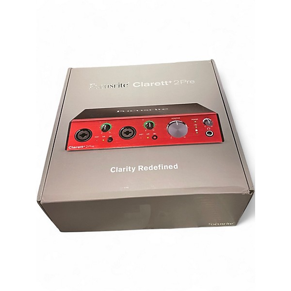 Used Focusrite Clarett 2Pre Audio Interface