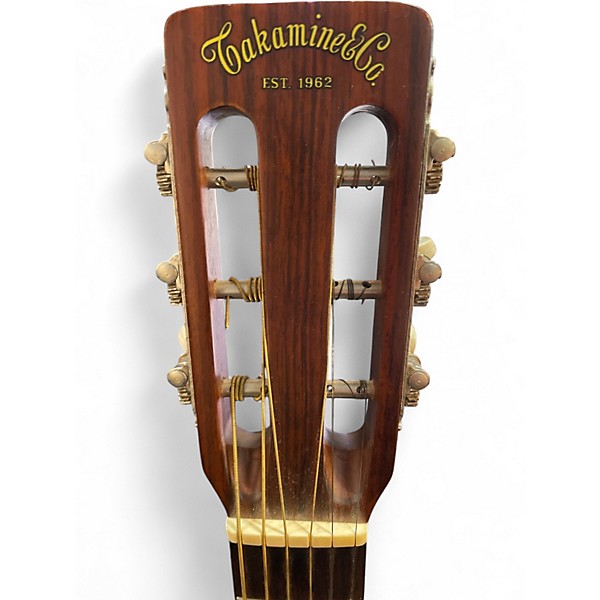 Used Takamine f312 Natural Acoustic Guitar
