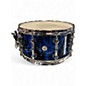 Used SONOR 14X6.5 SQ2  Blue Tribal Drum