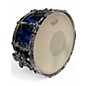 Used SONOR 14X6.5 SQ2  Blue Tribal Drum