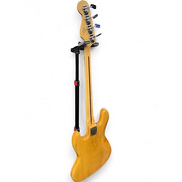 Used Fender FSR DELUXE JAZZ BASS Natural Electric Bass Guitar