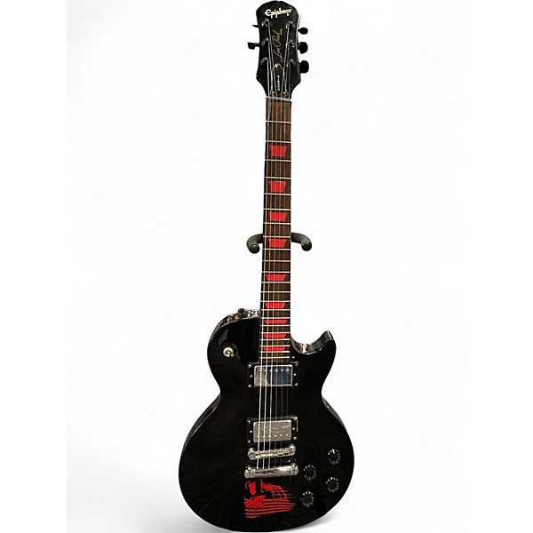 Used Epiphone Les Paul Studio Black Solid Body Electric Guitar