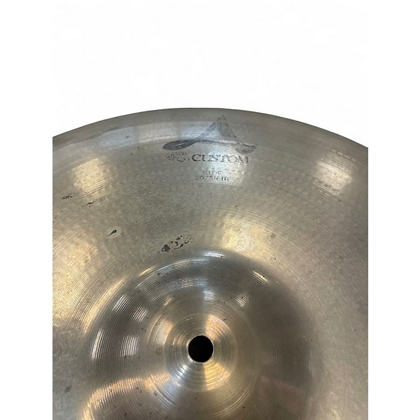 Used Zildjian 20in A Custom Ride Cymbal
