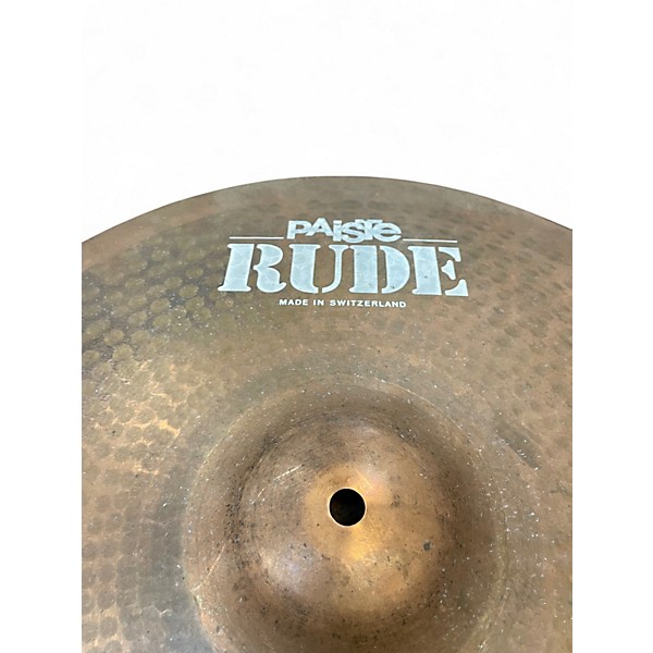 Used Paiste 18in Rude Classic Crash Ride Cymbal
