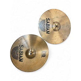 Used SABIAN 14in B8 Hi Hat Pair Cymbal