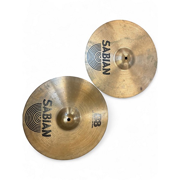 Used SABIAN 14in B8 Hi Hat Pair Cymbal