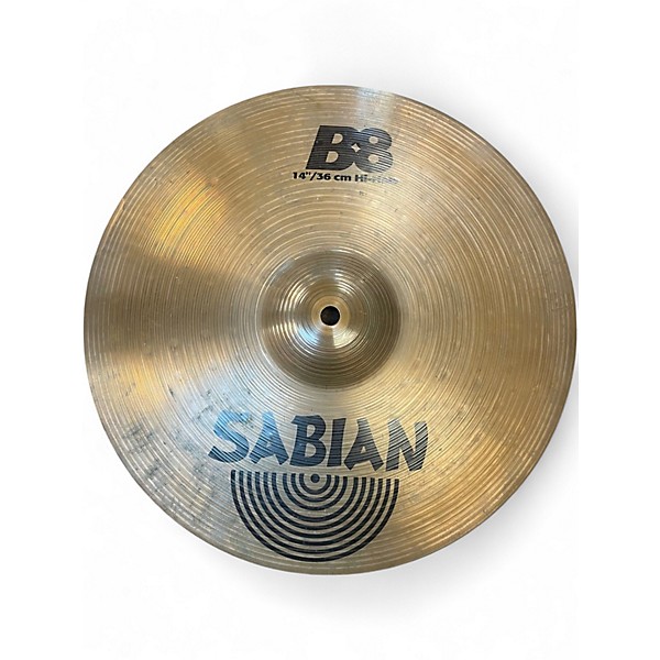 Used SABIAN 14in B8 Hi Hat Pair Cymbal