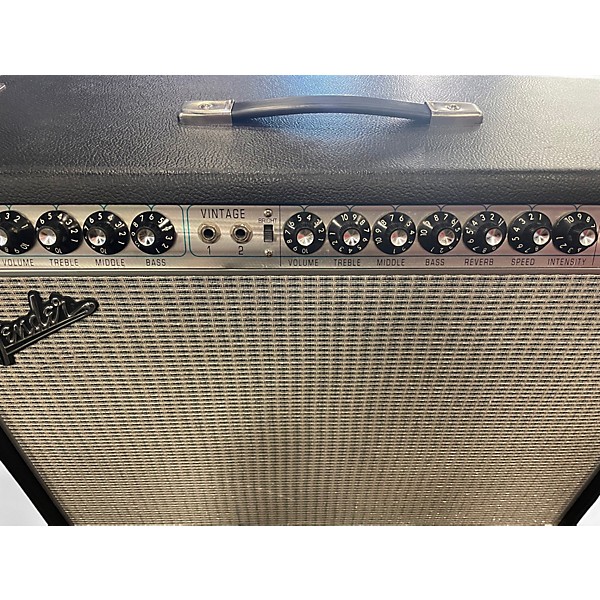 Used Fender 1968 Custom Twin Reverb 85W 2x12 Tube Guitar Combo Amp