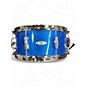 Used C&C Drum Company 14X5.5 Player Date 2 Blue Sparkle Drum thumbnail