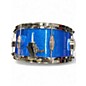 Used C&C Drum Company 14X5.5 Player Date 2 Blue Sparkle Drum