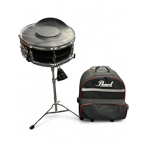 Used Pearl 5X14 SK910 Student Snare Kit Black Drum