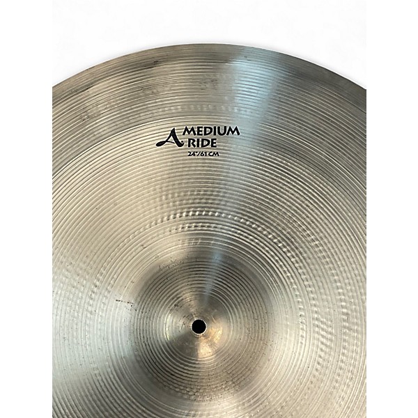 Used Zildjian 24in A Series Medium Ride Cymbal