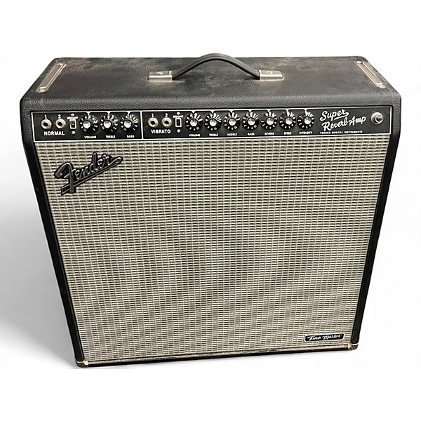 Used Fender Super Reverb 4x10 Tube Guitar Combo Amp