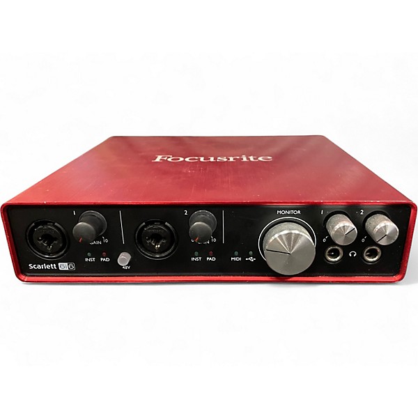 Used Focusrite Scarlett 6i6 Audio Interface
