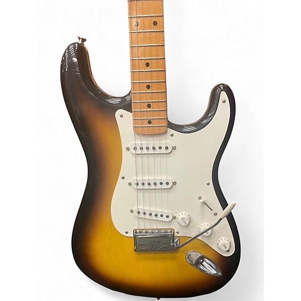 Used 2014 Fender Custom Shop 1956 Closet Classic Stratocaster 2 Tone Sunburst Solid Body Electric Guitar