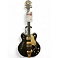 Vintage 1970 Gretsch Guitars G6122-1962 Chet Atkins Signature Country Gentleman Black Hollow Body Electric Guitar thumbnail
