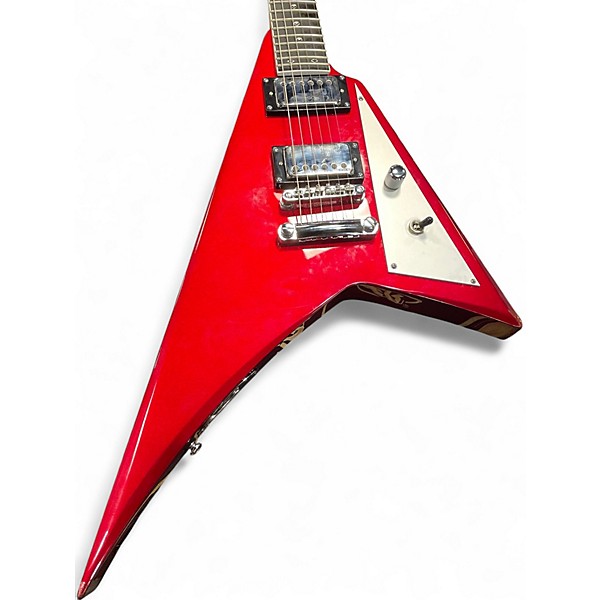Used Kramer Charlie Parra Signature Candy Red Solid Body