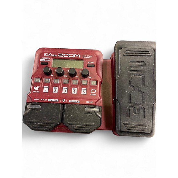 ベース ZOOM B1X FOUR Zoom B1X FOUR Bass Multi-Effects Processor With Expression