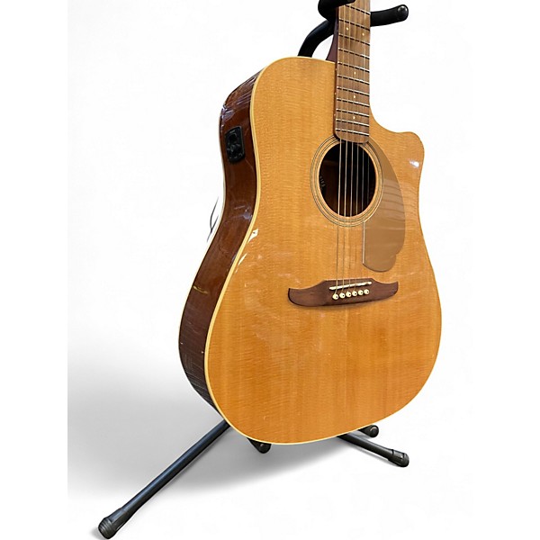 Used Fender Redondo Natural Acoustic Electric Guitar