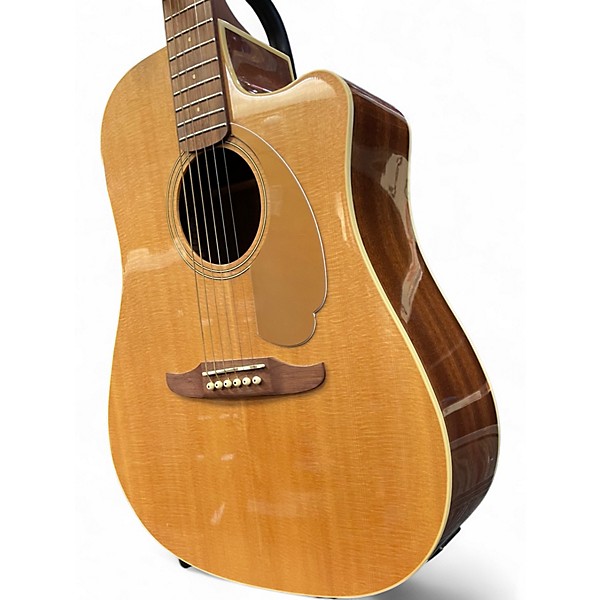 Used Fender Redondo Natural Acoustic Electric Guitar