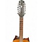 Used Epiphone pr350-12e natural 12 String Acoustic Electric Guitar