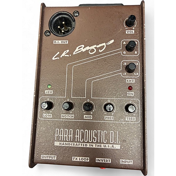 Used Para Acoustic D.i.  L.R.Baggs Guitar Preamp