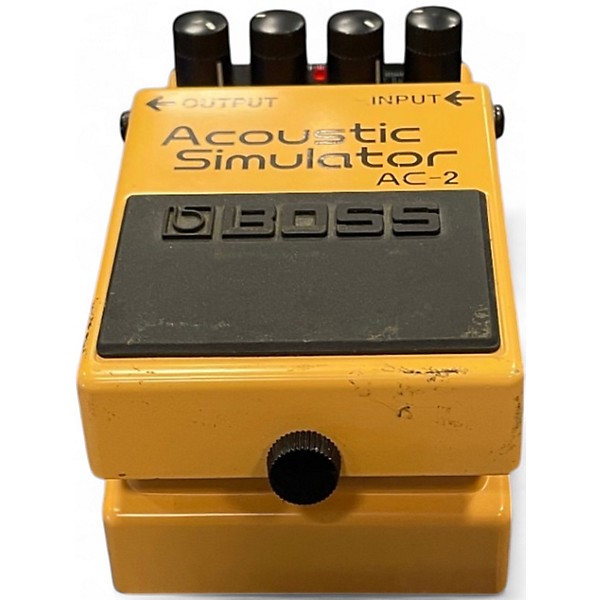 Used BOSS AC2 Acoustic Simulator Effect Pedal