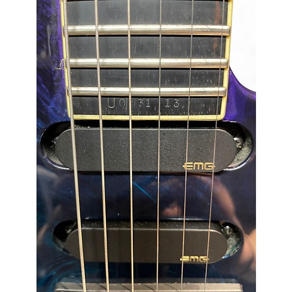 Used Jackson SL1 Soloist Eerie Dess Swirl Solid Body Electric Guitar