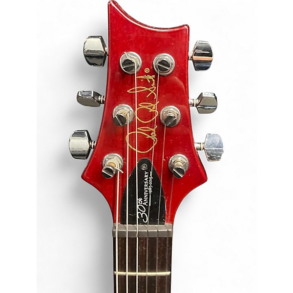 Used 2015 PRS S2 Custom 24 Trans Orange Solid Body Electric Guitar