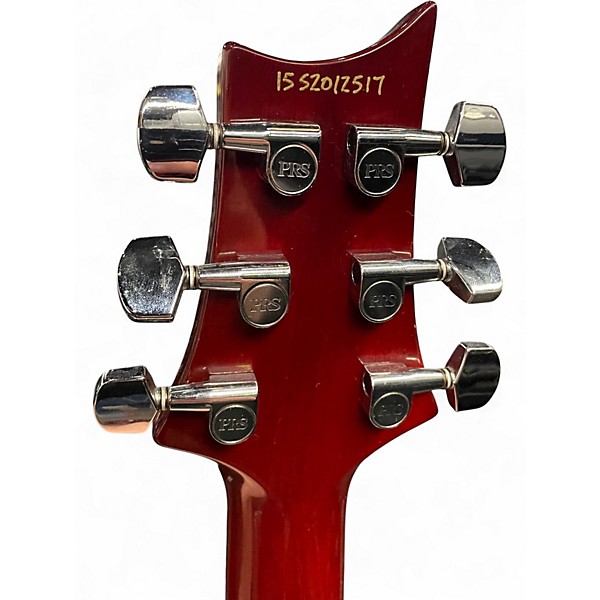 Used 2015 PRS S2 Custom 24 Trans Orange Solid Body Electric Guitar