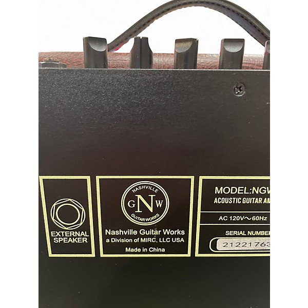 Used Nashville Guitar Works NGW A15 Acoustic Guitar Combo Amp