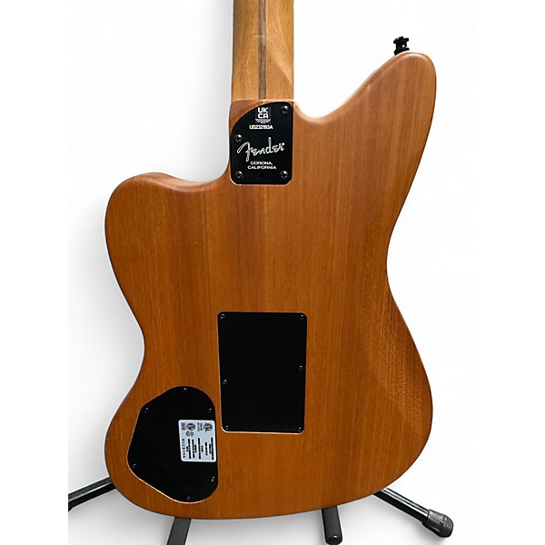 Used Fender acoustasonic Natural Acoustic Electric Guitar