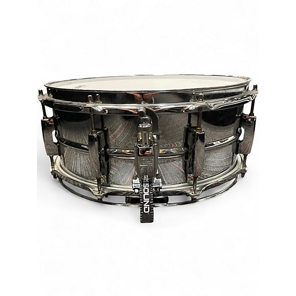 Used Pearl 5.5X14 Sensitone STEEL Snare Chrome Drum