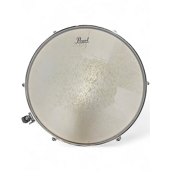 Used Pearl 5.5X14 Sensitone STEEL Snare Chrome Drum