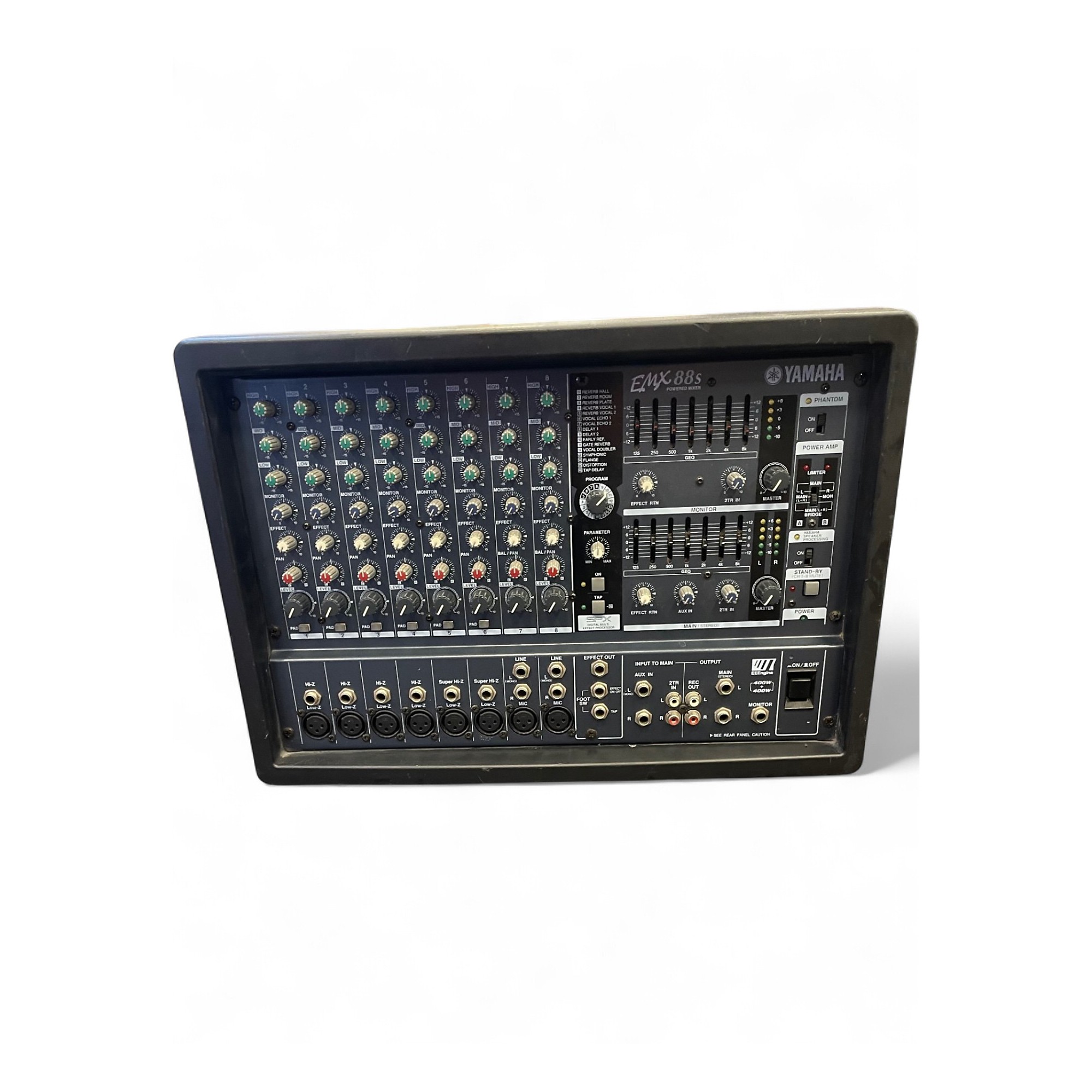 配信機器・PA機器・レコーディング機器 YAMAHA EMX88s Yamaha EMX88S 8 Channel Input 400W+400W Powered Mixer | 8-23