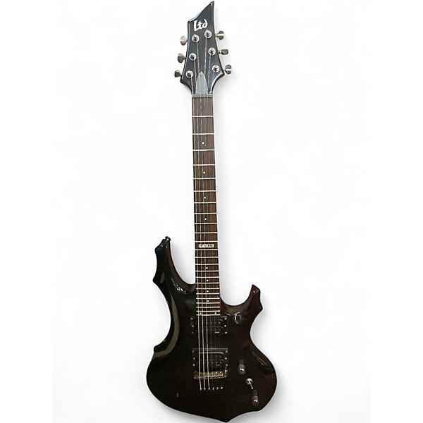 Used Esp Ltd F50 BLACK Solid Body Electric Guitar