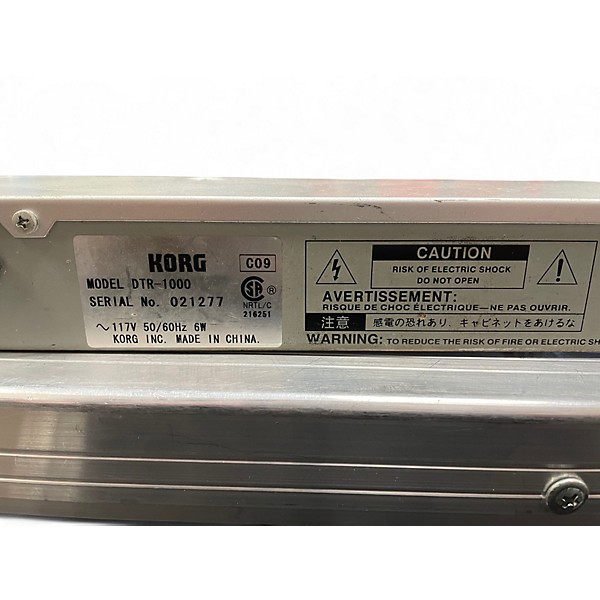 Used KORG DTR1000 Rack Tuner
