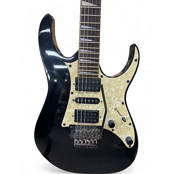 Used Ibanez RG450 DX BK BLACK Solid Body Electric Guitar