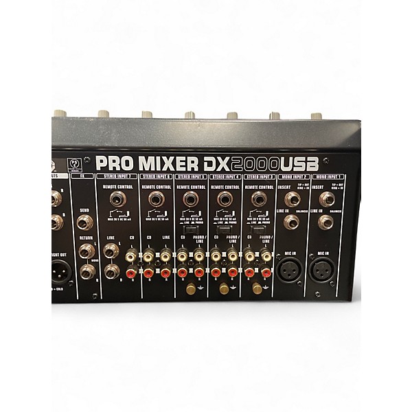 Used Behringer PRO MIXER DX2000USB Unpowered Mixer