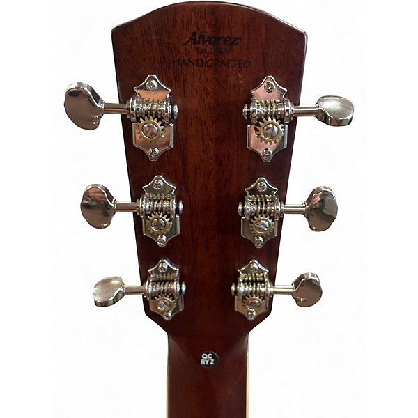Used Alvarez MF60CEOM Natural Acoustic Electric Guitar