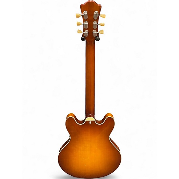 Used Eastman T486-GB Amber Hollow Body Electric Guitar