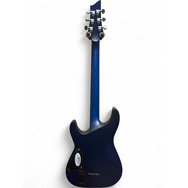 Used Schecter Guitar Research C1 Platinum Midnight Blue Solid Body Electric Guitar