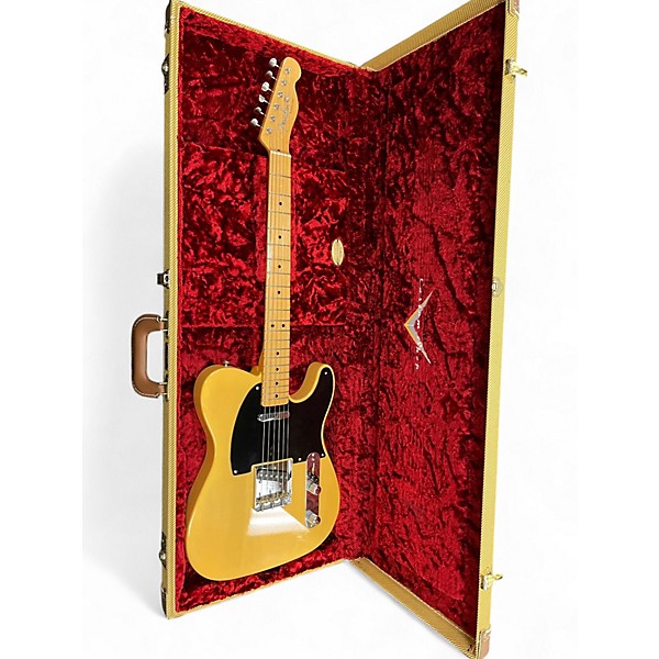 Used Fender 1950 VINTAGE CUSTOM ESQUIRE Blonde Solid Body Electric Guitar