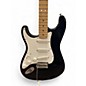 Used Fender STANDARD STRATOCASTER Black Solid Body Electric Guitar