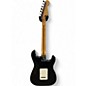 Used Fender STANDARD STRATOCASTER Black Solid Body Electric Guitar